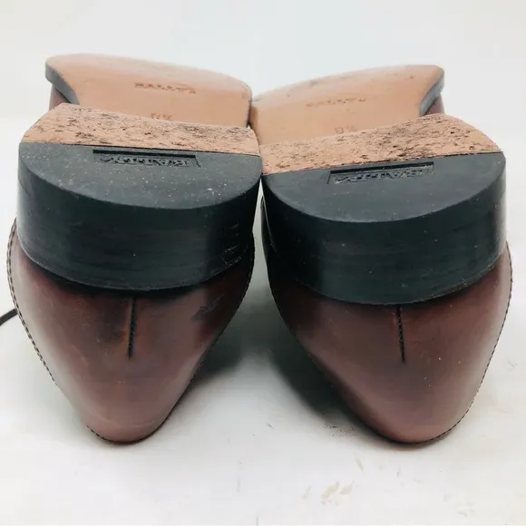 Bally Mens Brown Wingtip Oxford Derbys Italy